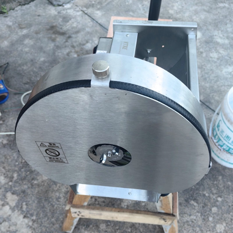 Automatic Meat Slicer Home - Electric Vegetable Cutter Stainless Steel Commercial