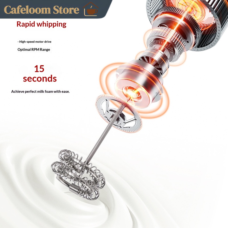 Coffee Plus Handheld Electric  - Electric Milk Frother Handheld recension och pris