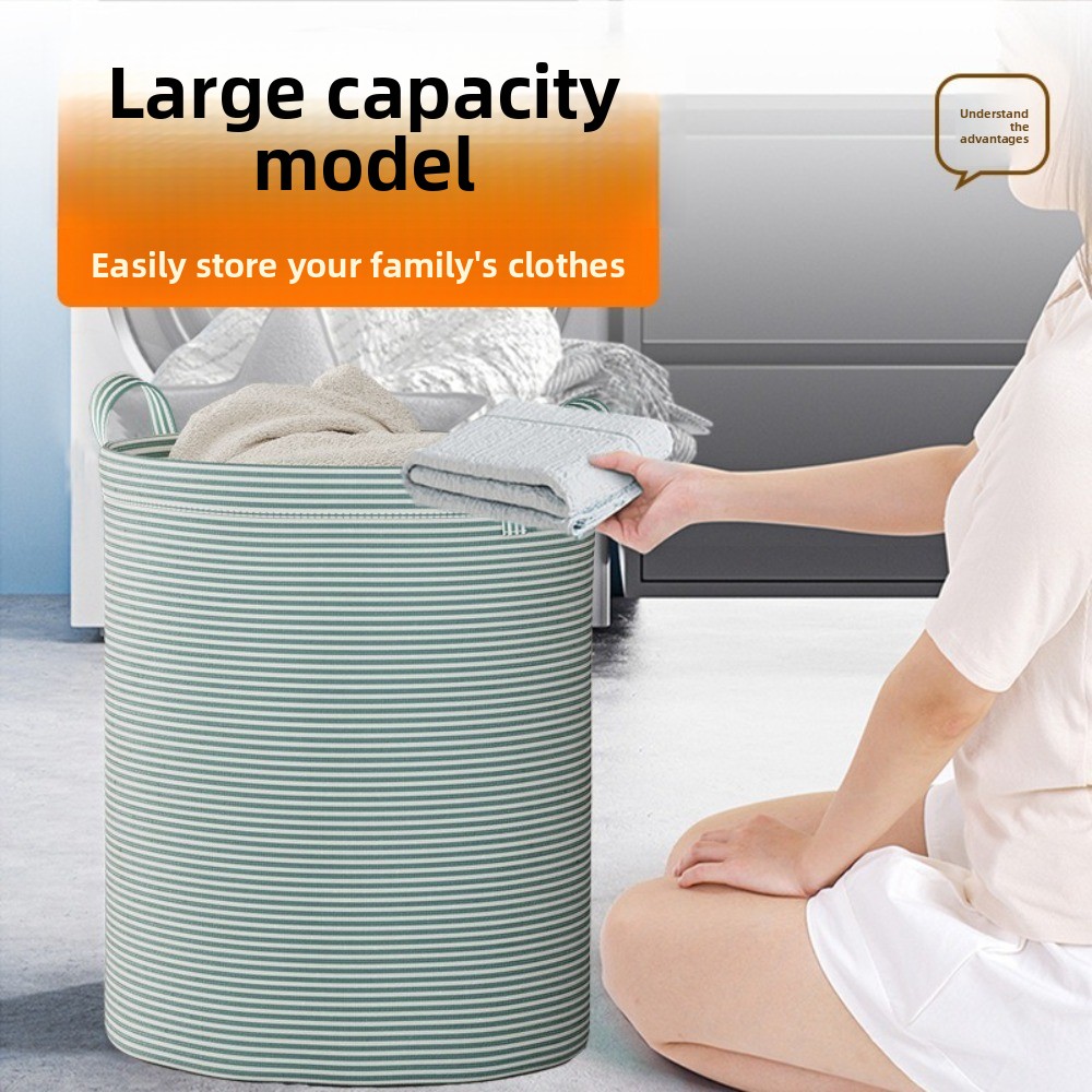 Foldable Laundry Basket Cotton - Laundry recension och pris