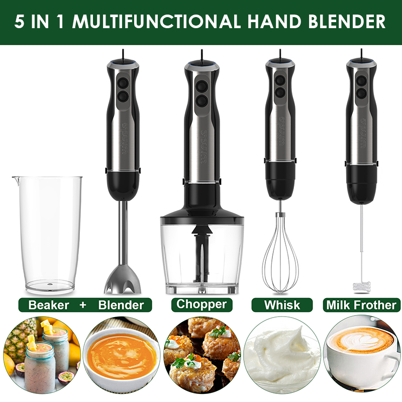 Wancle Electric Immersion Hand - Immersion Hand Blender Set recension och pris