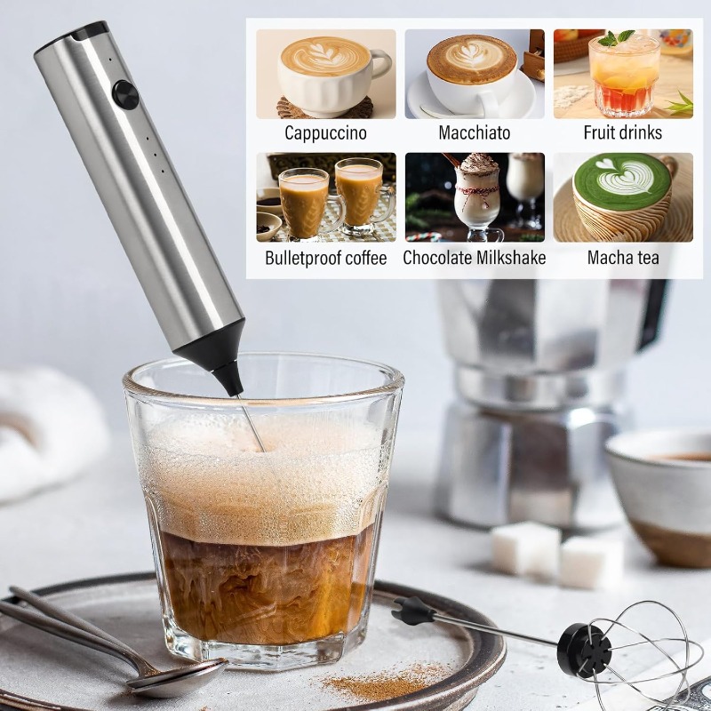Rechargeable Electric Whisk US - Portable Blender Usb Rechargeable recension och pris