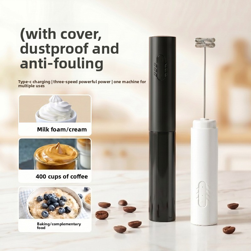Electric Milk Frother Portable - Portable Blender Usb Rechargeable recension och pris
