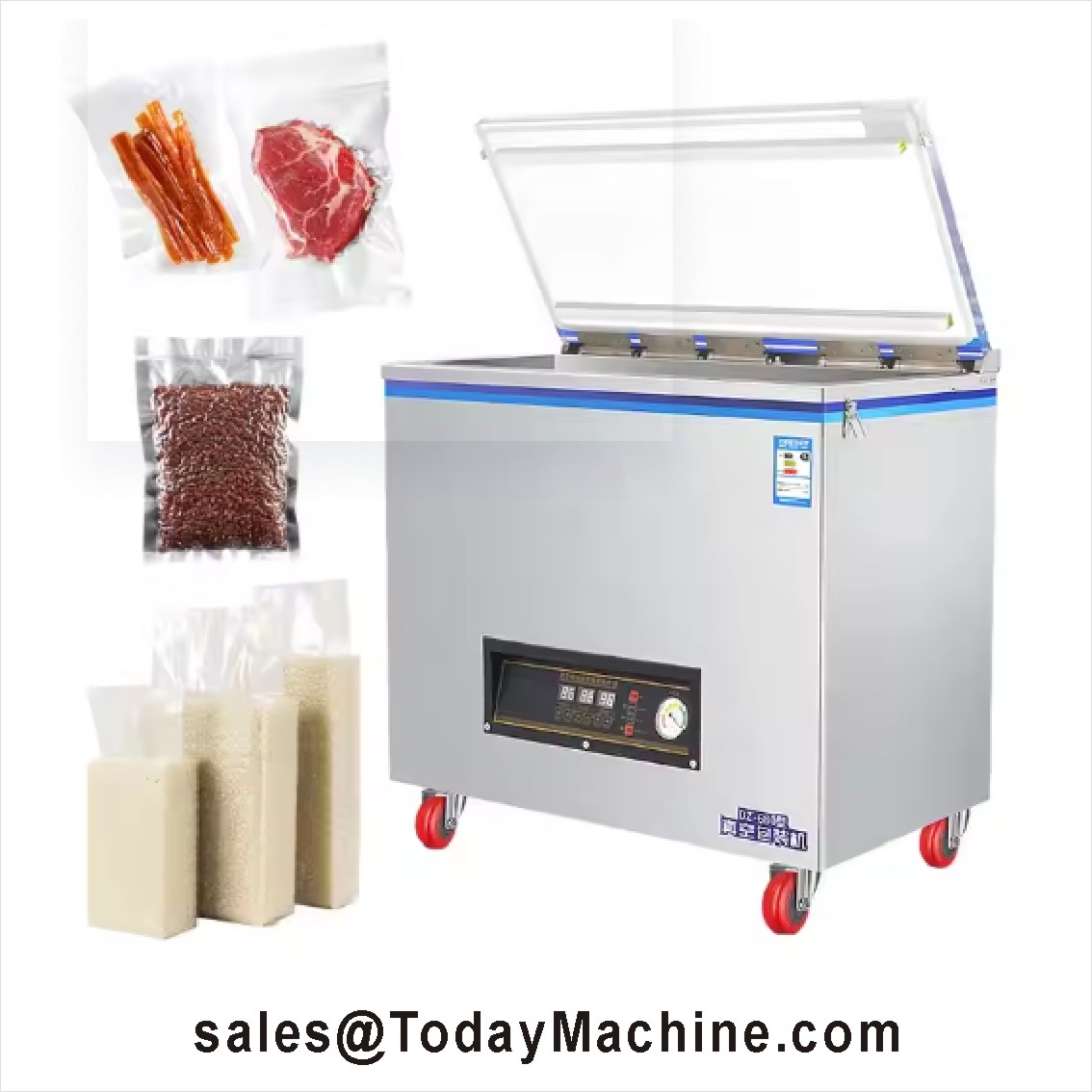 Single Chamber Fruit Meat Vacu - Food Vacuum Sealer Machine recension och pris