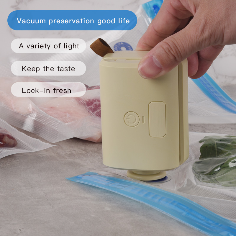 Mini Portable Vacuum Pump Pack - Food Vacuum Sealer Machine recension och pris