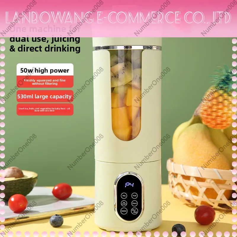 Portable Juicer Cups USB Recha - Portable Blender Usb Rechargeable recension och pris