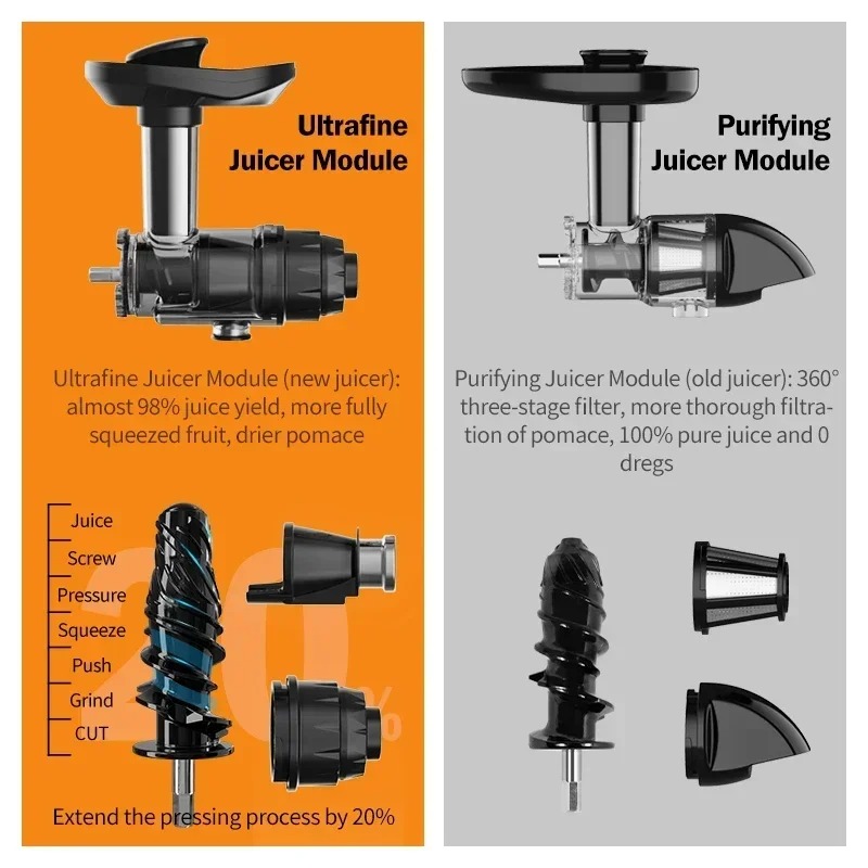 Hot Sale 250W Slow Juicer Extr - Electric Slow Juicer Cold Press recension och pris